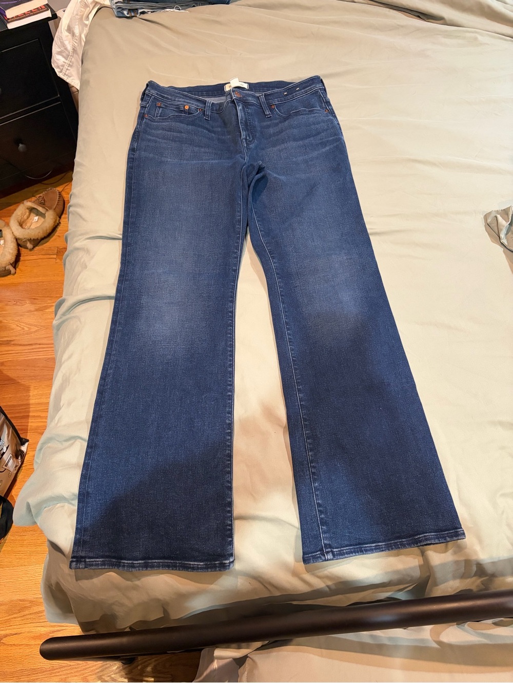 Madewell Kick-Out Full Length Jeans